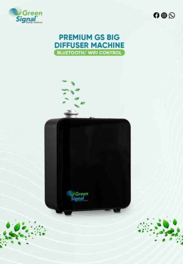 Premium Diffuser Machine Bluetooth – Big – Black